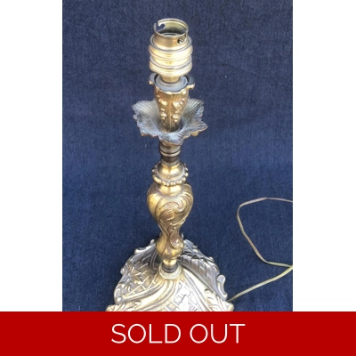 French Bronze brass Louis xv style large vintage table lamp dining lamp office lamp hallway with swi